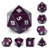 Mysterious Night - Glass 7ct Dice Set