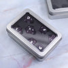 Mysterious Night - Glass 7ct Dice Set