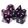 Mysterious Night - Glass 7ct Dice Set