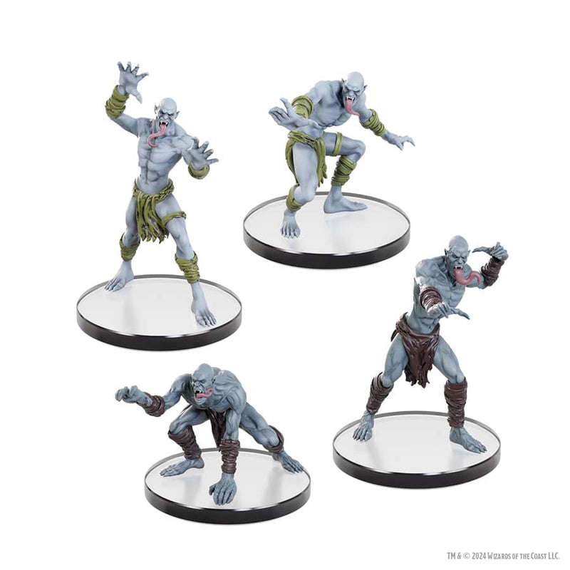 Dungeons & Dragons: Icons of the Realms Premium Miniatures - Undead Army - Ghouls & Ghasts