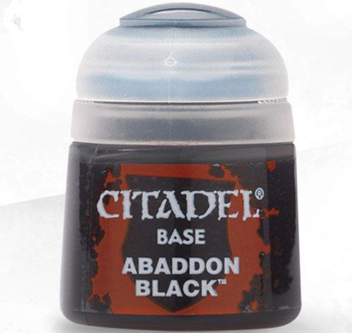 Citadel Base Paint - Abaddon Black (12ml)