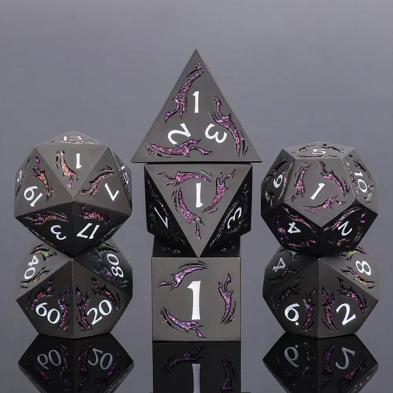 Dagger of the Wind - Magic -  Metal 7ct Dice Set