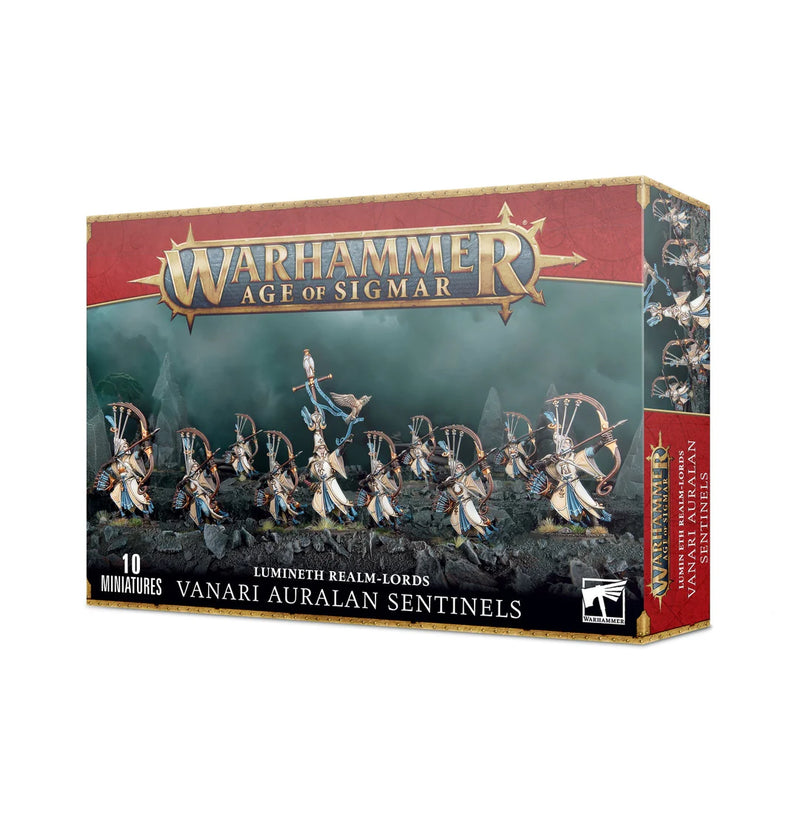 Warhammer Age of Sigmar - Lumineth Realm - Lords Vanari Auralan Sentinels