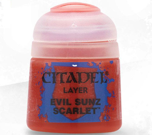 Citadel Layer Paint - Evil Sunz Scarlet (12ml)