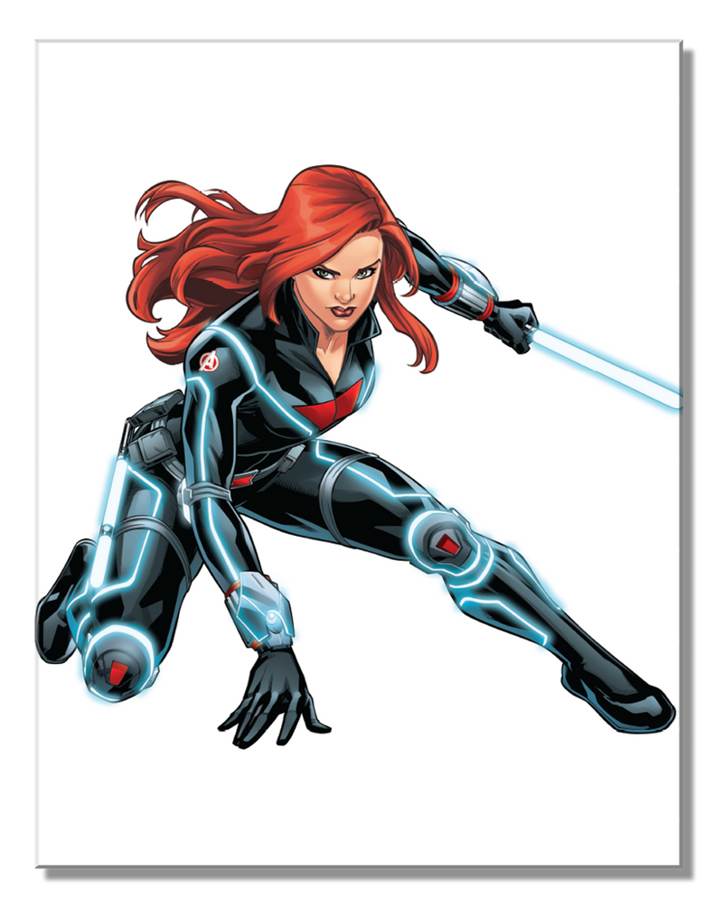 Metal Sign: Black Widow