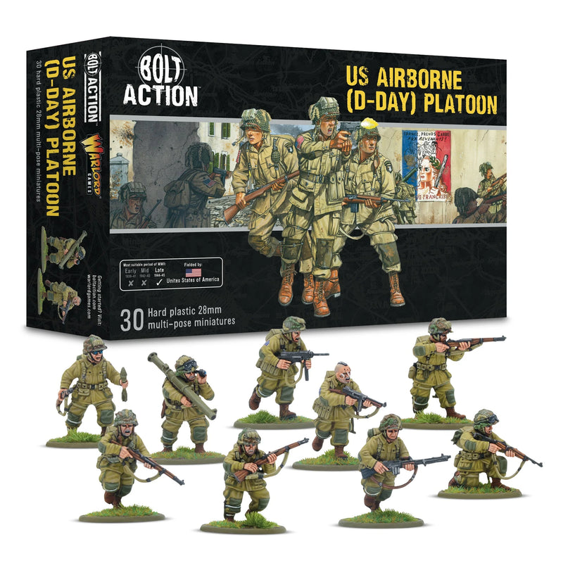 Bolt Action -  Armies of the United States: US Airborne (D-Day) Platoon (Pre-order)