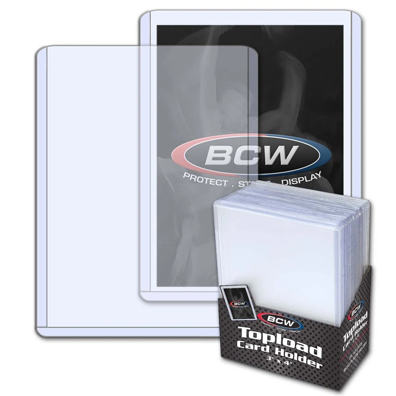 3x4 Topload Card Holder - Standard (25ct)