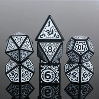 Magic Flame - Sliver - 7ct Dice Set