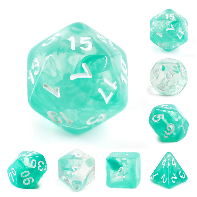 Lake Teal - 7ct Dice Set