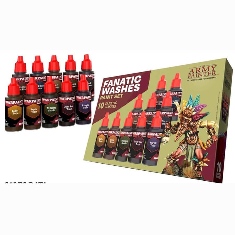 The Army Painter - Warpaints Fanatic - Washes Paint Set