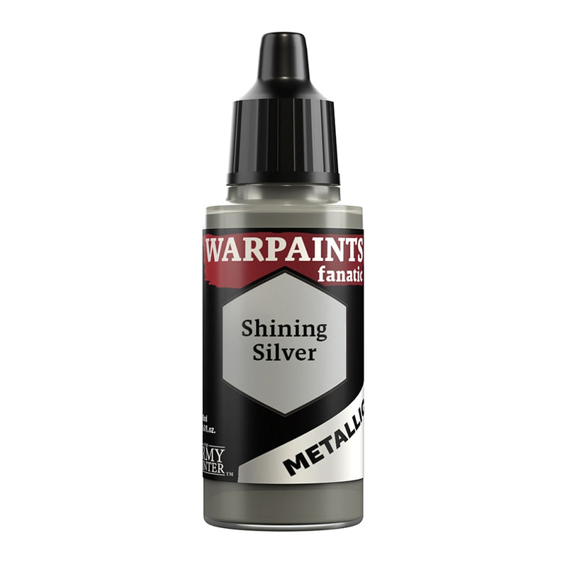 The Army Painter - Warpaints Fanatic - Metallics - Shining Silver (18ml)