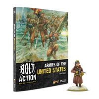 Bolt Action -  Armies of the United States: Third Edition with James "Jake" McNiece Special Figure (Pre-order)