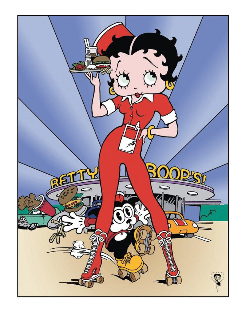 Metal Sign: Betty Boop's Diner