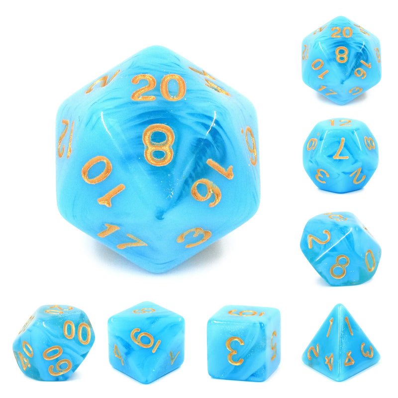 Atlantis - 7ct Dice Set