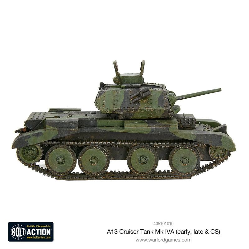 Bolt Action - A13 cruiser tank Mk IVA (early, late & CS)