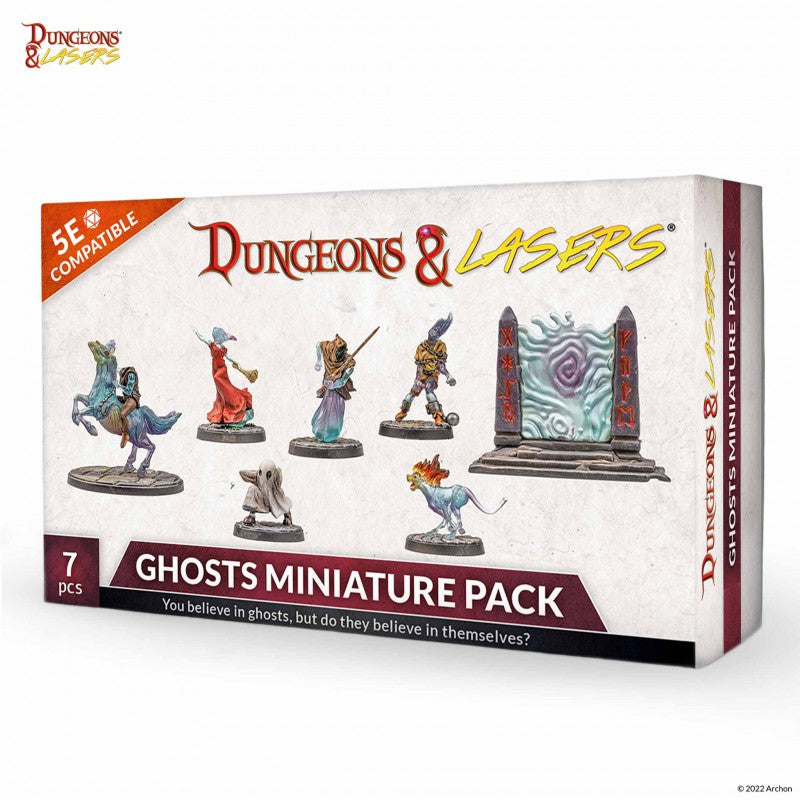 Archon Studio Dungeons and Lasers: Ghosts Miniature Pack