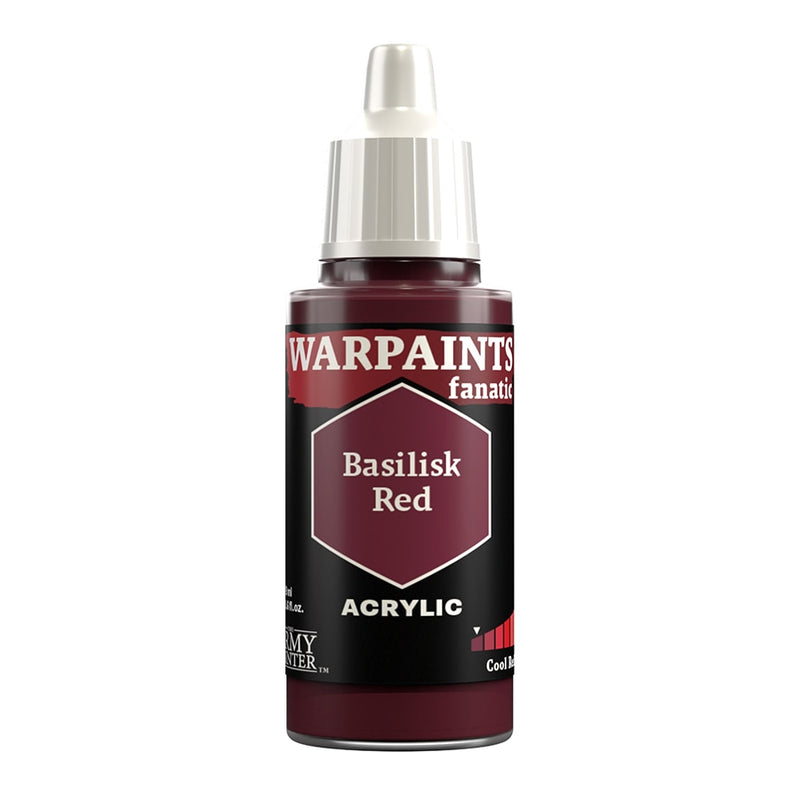 The Army Painter - Warpaints Fanatic - Acrylic - Basilisk Red (18ml)