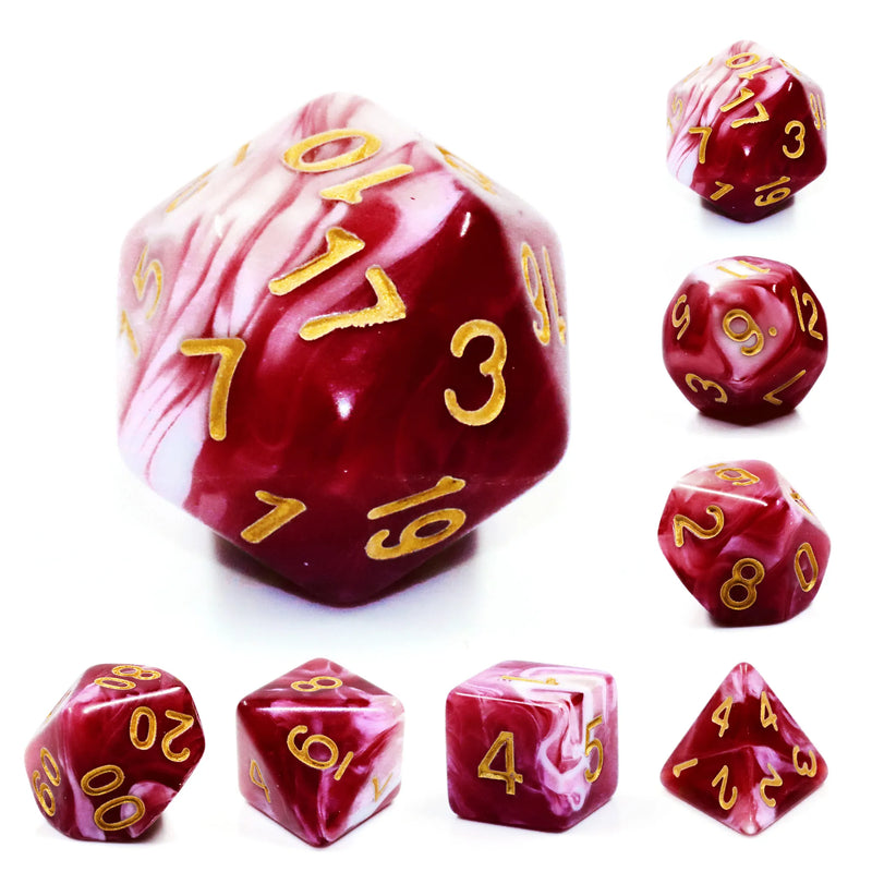 Cherry Cream - 7ct Dice Set