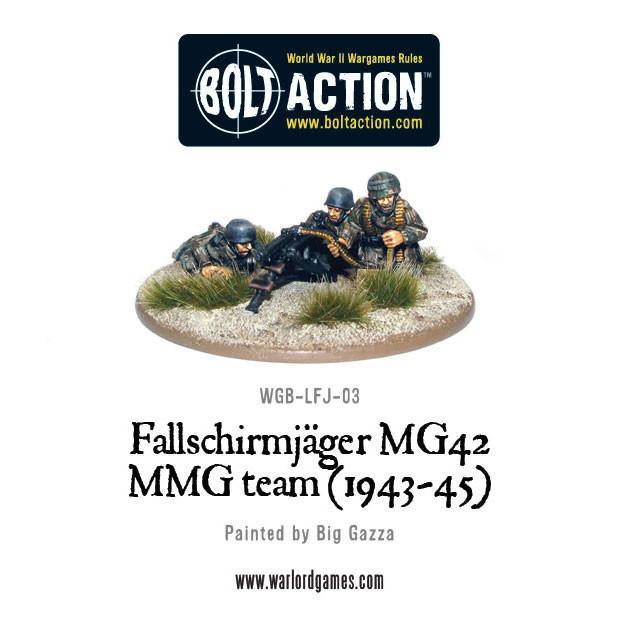 Bolt Action - Fallschirmjager MG42 MMG team (1943-45)