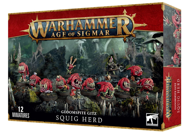 Warhammer Age of Sigmar - Gloomspite Gitz - Squig Herd