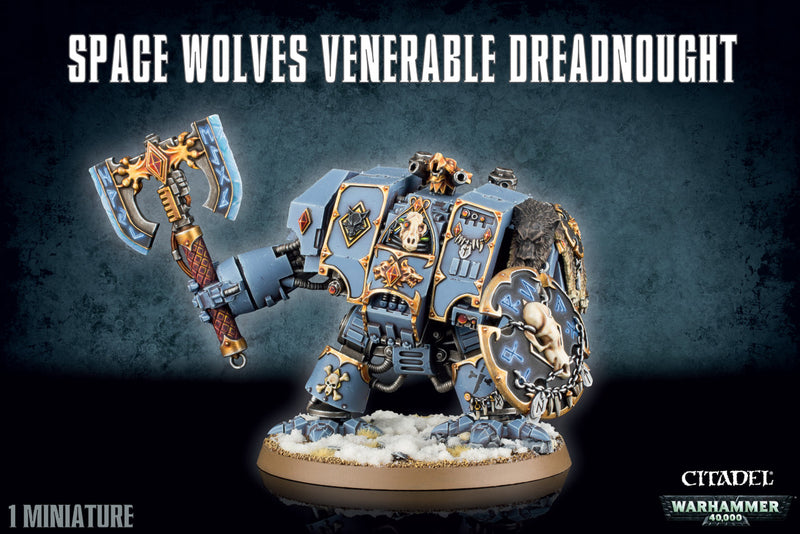 Warhammer 40,000 - Space Wolves - Venerable Dreadnought