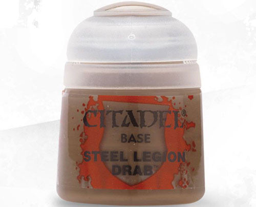 Citadel Base Paint - Steel Legion Drab (12ml)