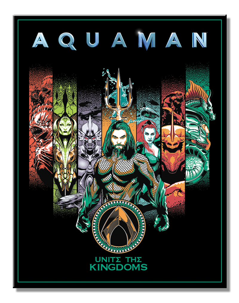 Metal Sign: Aquaman Kingdoms