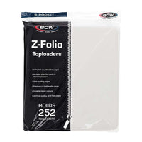 BCW Supplies - Z-Folio for Toploaders 9-pocket LX White