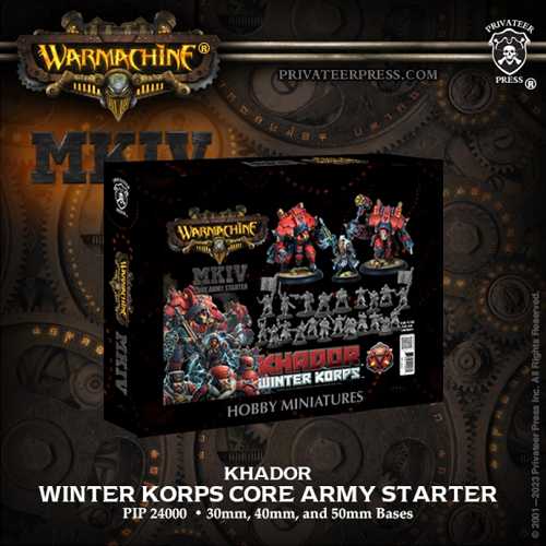 Khador Winter Korps Core Army Starter