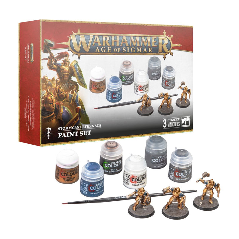 Warhammer Age of Sigmar - Stormcast Eternals - Paint Set (4th Edition)