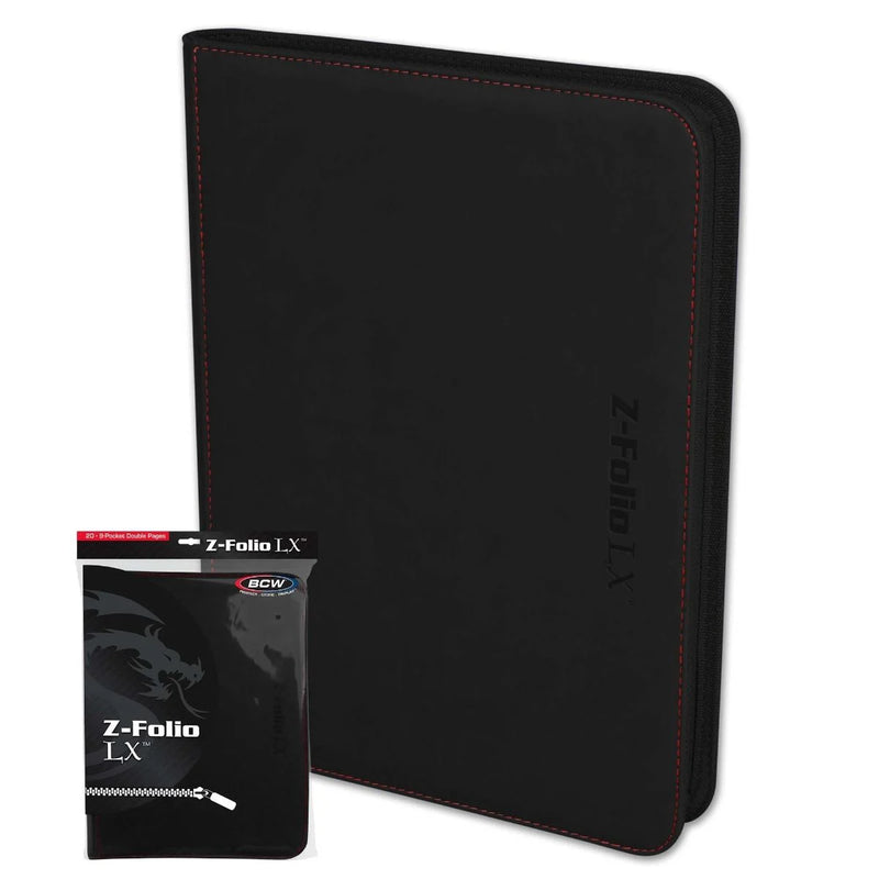 Z-Folio 9-Pocket LX Album - Black