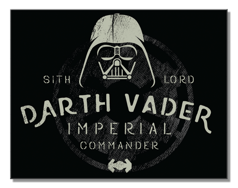 Metal Sign: Darth Vader - Sith Lord