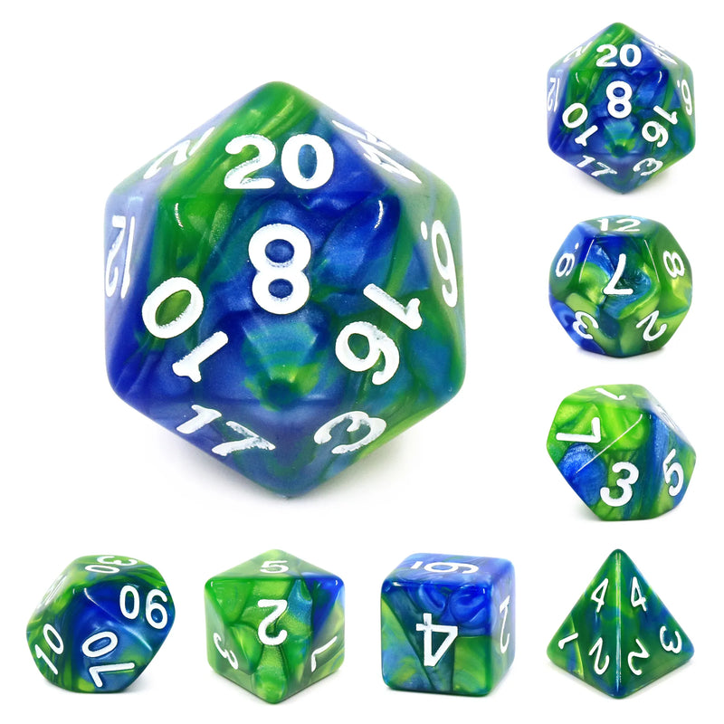 Seahawk - 7ct Dice Set