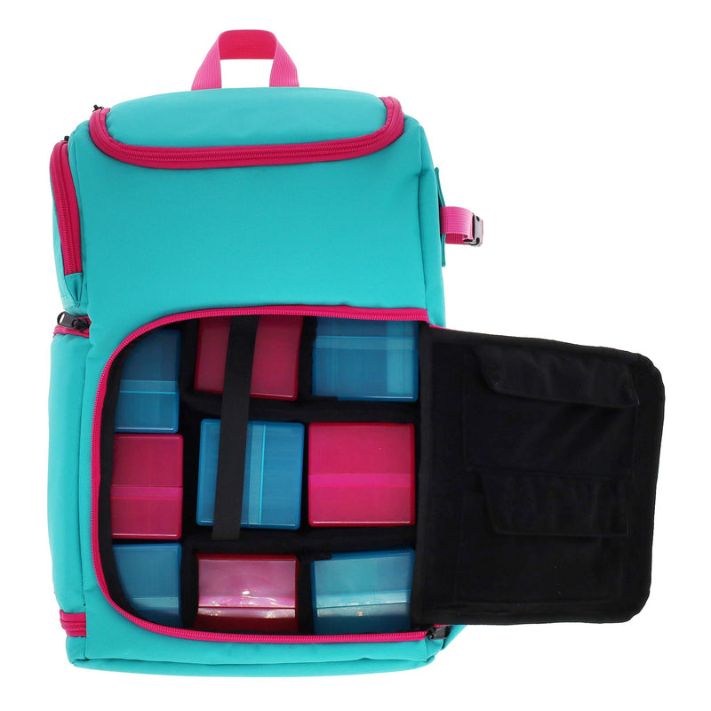 TCG Backpack - Cyber Pink/Teal