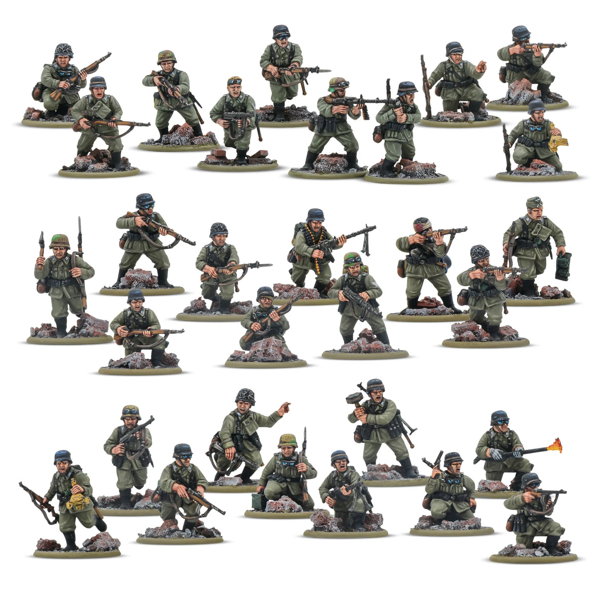 Bolt Action - Rattenkrieg - German Veteran Infantry Starter Army