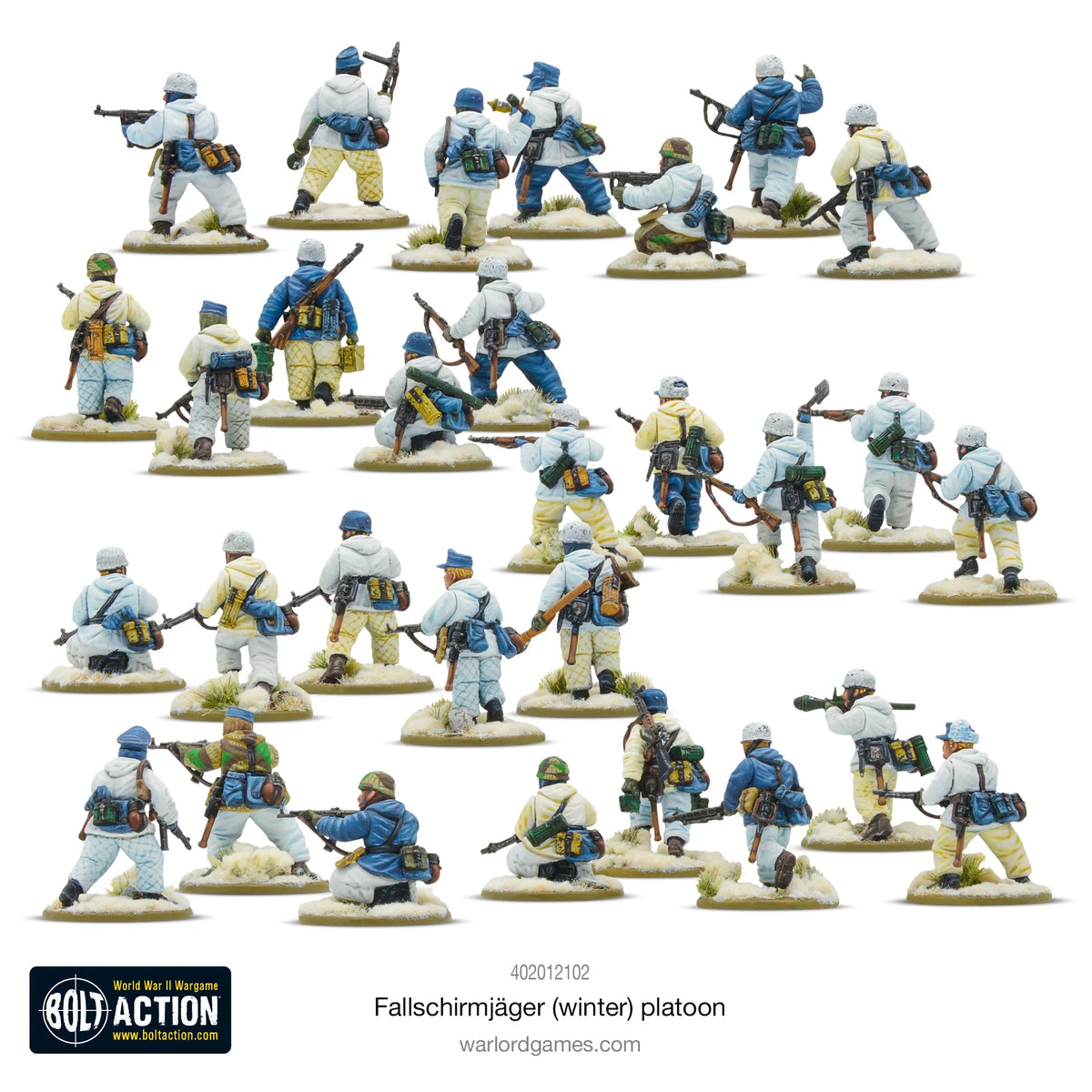 Bolt Action - Fallschirmjäger (Winter) Platoon