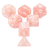 Beige  - Pearl - 7ct Dice Set