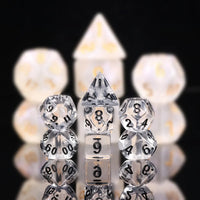 Transparent White - 7ct Mini Dice