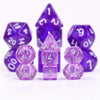 Transparent Purple - 7ct Mini Dice