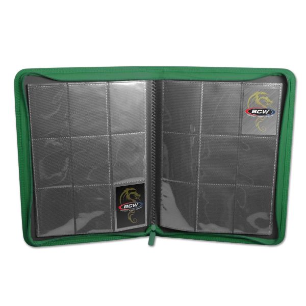 Z-Folio 9-Pocket LX Album - Green