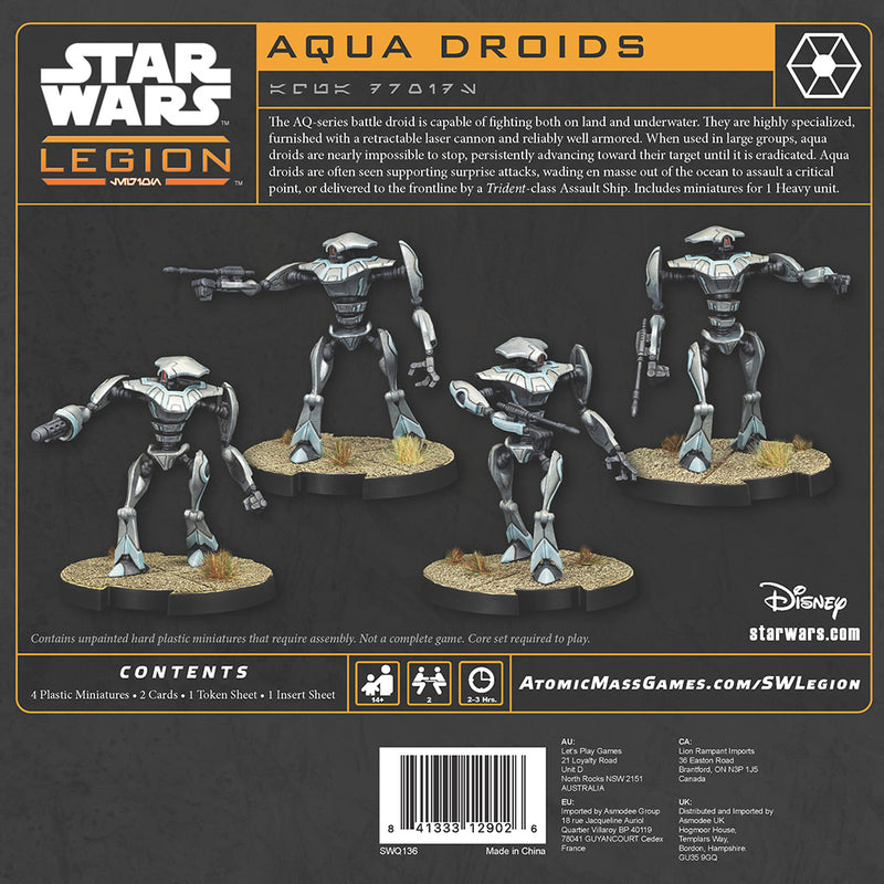 Star Wars: Legion - Aqua Droid Unit Expansion