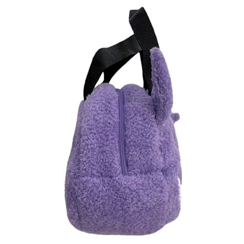 Pokemon Mokomoko Mini Fluffy Hand Bag - Gengar, 7.5"