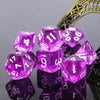 Purple Gems - 7ct Dice Set