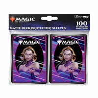 Magic: The Gathering - Foundations - 100ct Deck Protector Sleeves - Dark