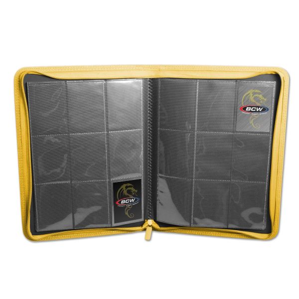 Z-Folio 9-Pocket LX Album - Yellow