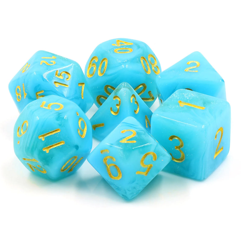 Atlantis - 7ct Dice Set