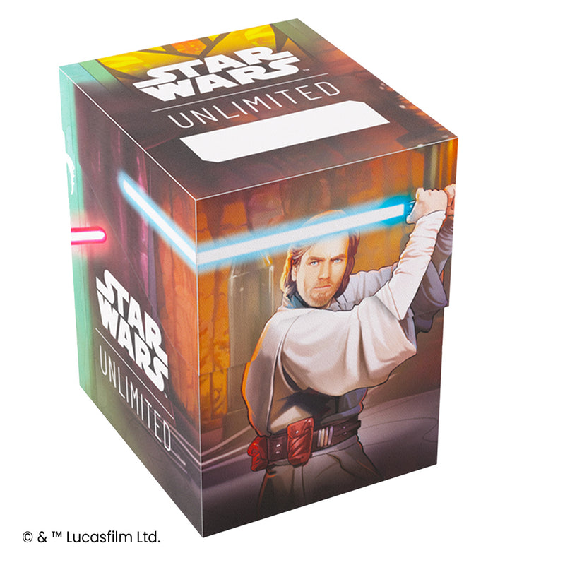 Star Wars: Unlimited - Soft Crate Deck Box - Obi-Wan/Darth Maul