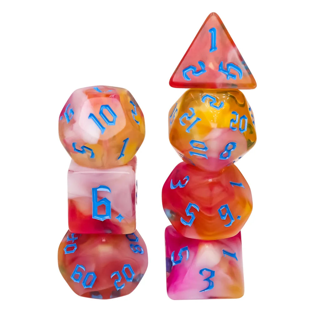 Zinnia Fairy - 7ct Dice Set