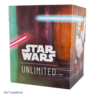 Star Wars: Unlimited - Soft Crate Deck Box - Obi-Wan/Darth Maul