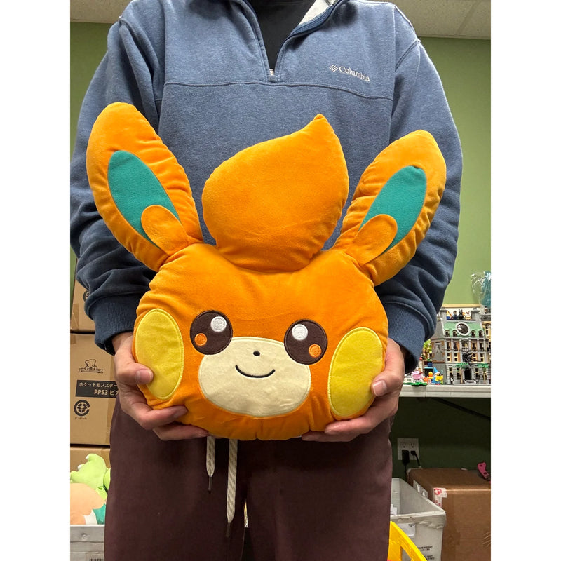 Pokémon Face Shaped Plush Cushion - Pawmo, 11.8"